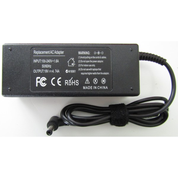 Зарядно Устройство за Asus 19V 4.74A Букса - 5.5x2.5mm 90W - Заместител