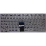 Клавиатура за Sony Vaio SVE14A Сребърна Purple Side
