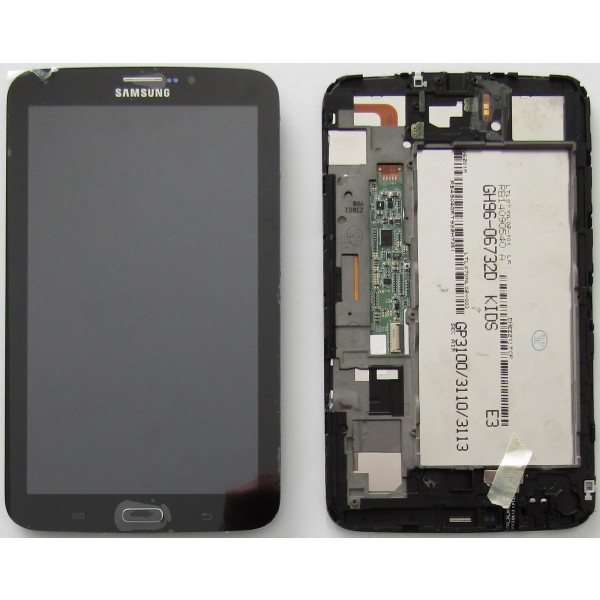 Тъч скрийн за таблет с LCD Дисплей / Assembly за Samsung Galaxy Tab 3 SM-T211 | LTL070NL01-005 | 7" - Черен
