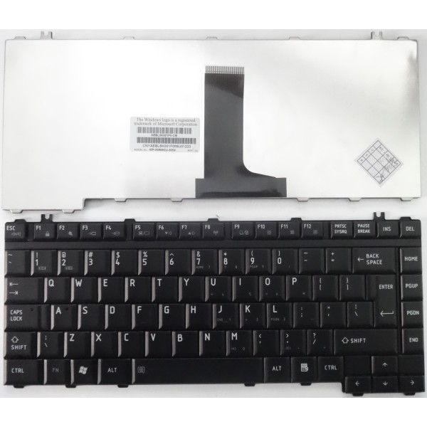 Клавиатура за Toshiba A300 A305 L300 L305 L305D M300 L455D A200 A205 A210 A215 Черна Гланц US