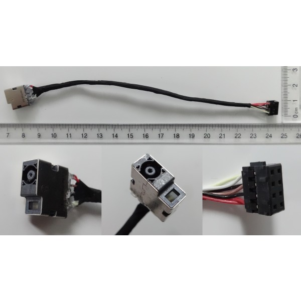 Захранваща букса за HP 14-D000 14-D100 15-D000 15-D100 с кабел