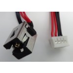 Захранваща букса за Toshiba Satellite C50 C50D C55 C55D L50 L55 L955 S955 с кабел - 6017b0402701