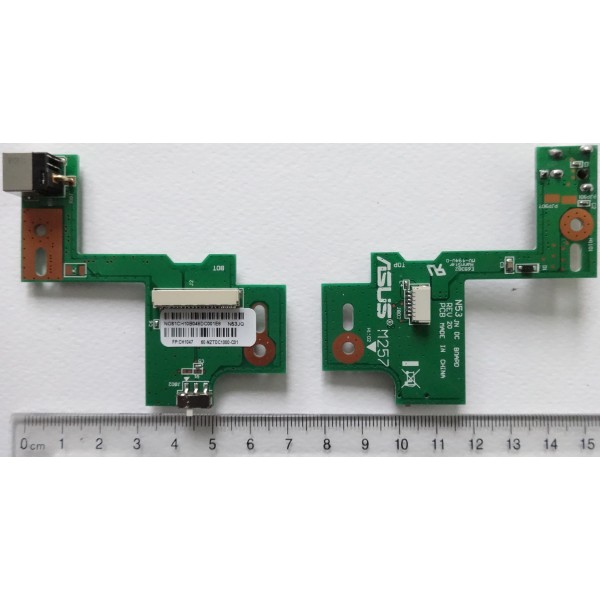 Захранваща платка с букса за Asus N53JQ N53SV N53JF N53JN N53SN